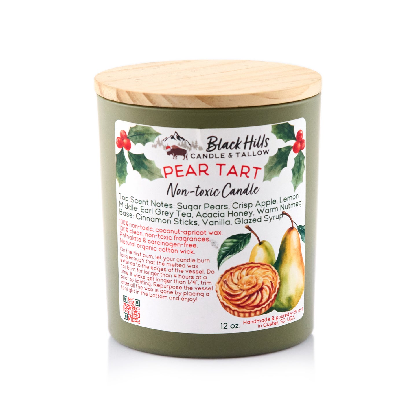 Pear Tart Clean-burning Candle
