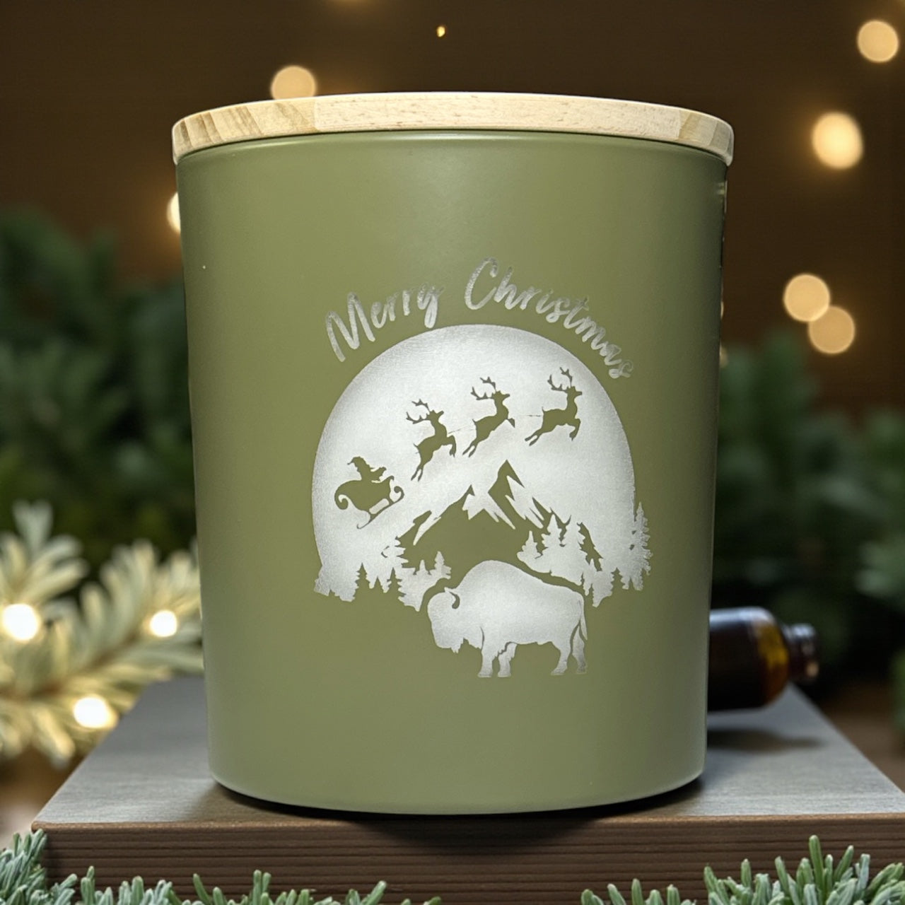 Christmas Tree Clean-burning Candle