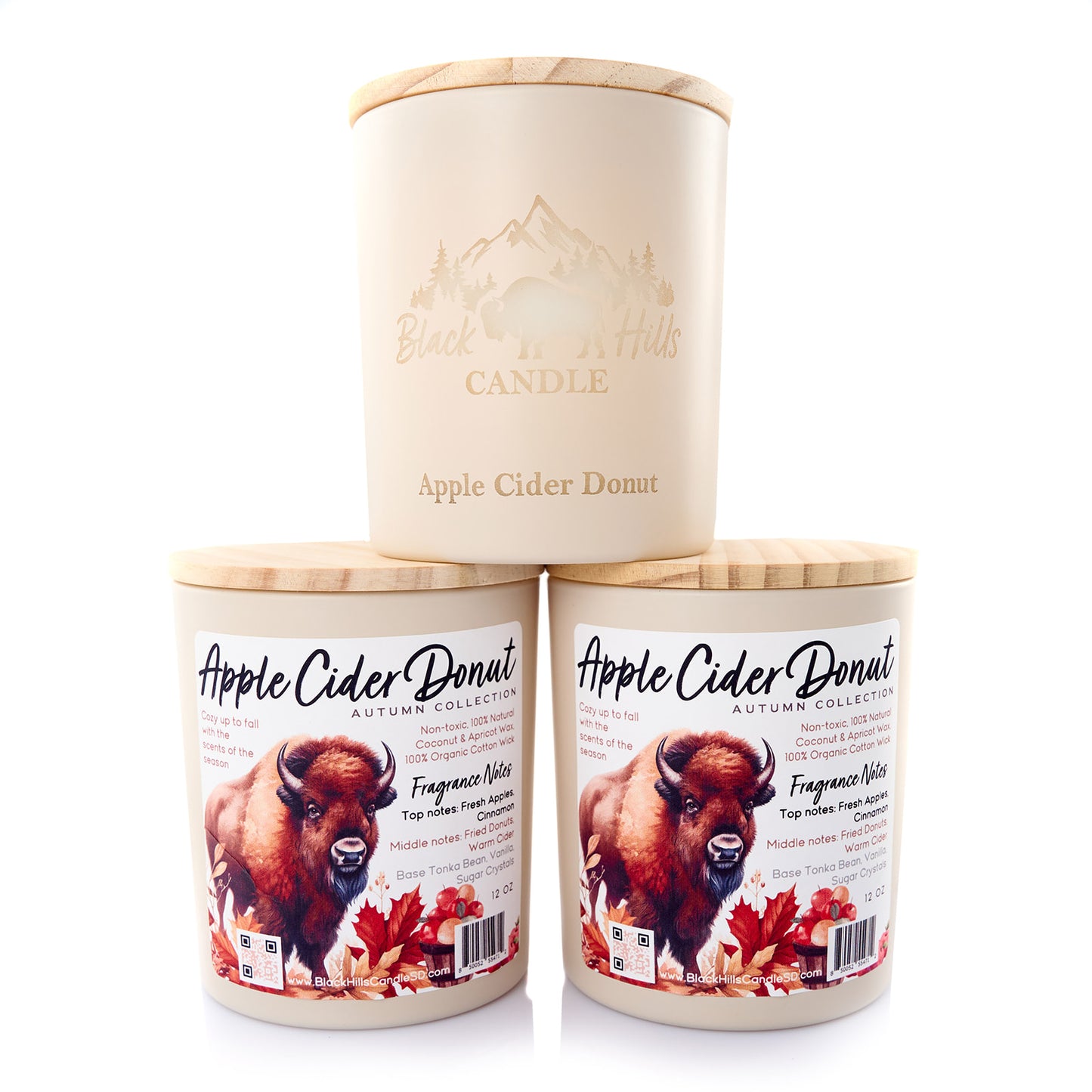 Apple Cider Donut Clean-burning Candle