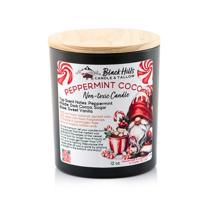Peppermint Cocoa Clean-burning Candle