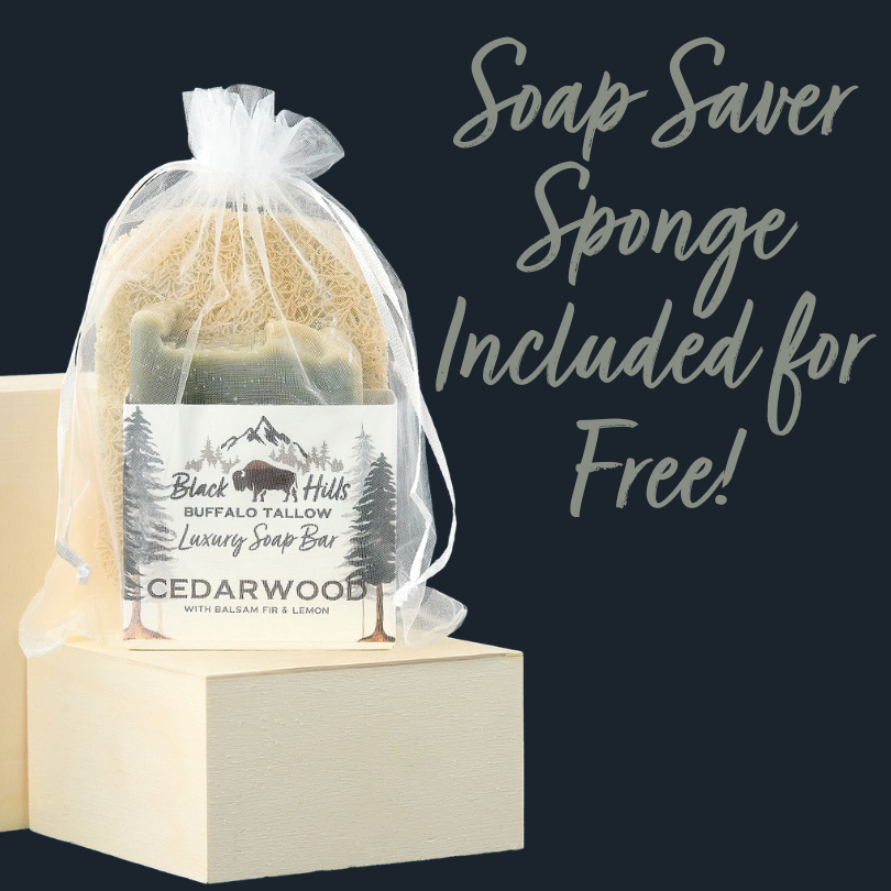 Cedarwood Luxury Buffalo Tallow Soap Bar