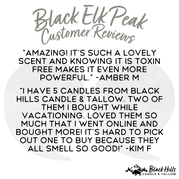 Black Elk Peak Non-toxic Candle