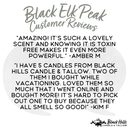 Black Elk Peak Non-toxic Candle