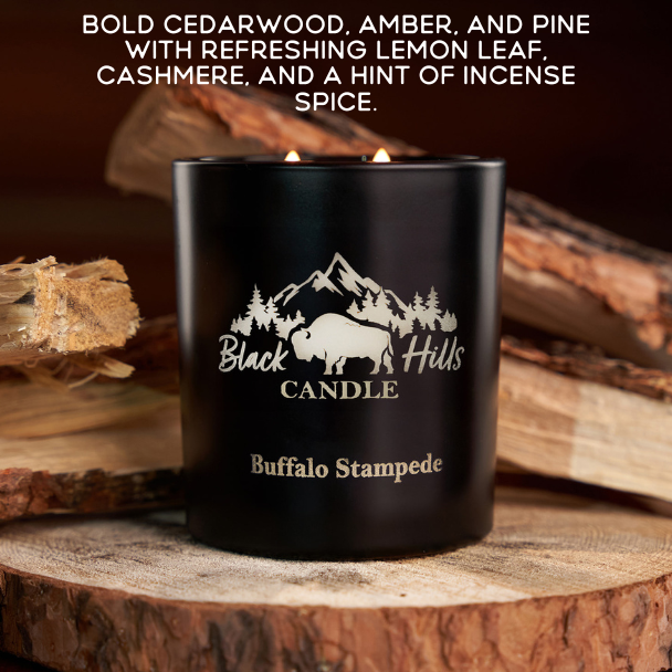 Buffalo Stampede Non-toxic Candle