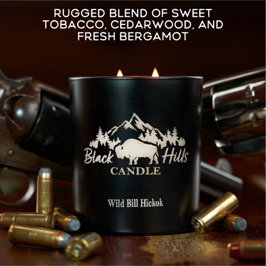 Wild Bill Hickok Non-toxic Candle
