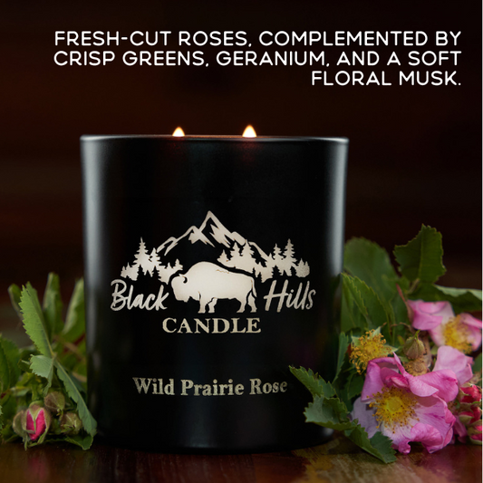 Wild Prairie Rose non-toxic Candle