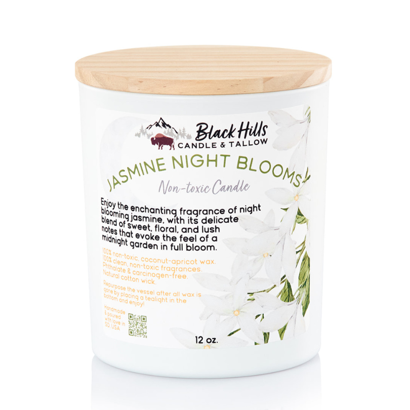 Jasmine Night Blooms Non-toxic Candle - Spring 2025