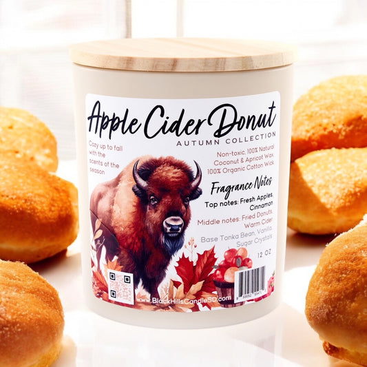 Apple Cider Donut Clean-burning Candle