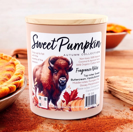 Sweet Pumpkin Pie Clean-burning Candle