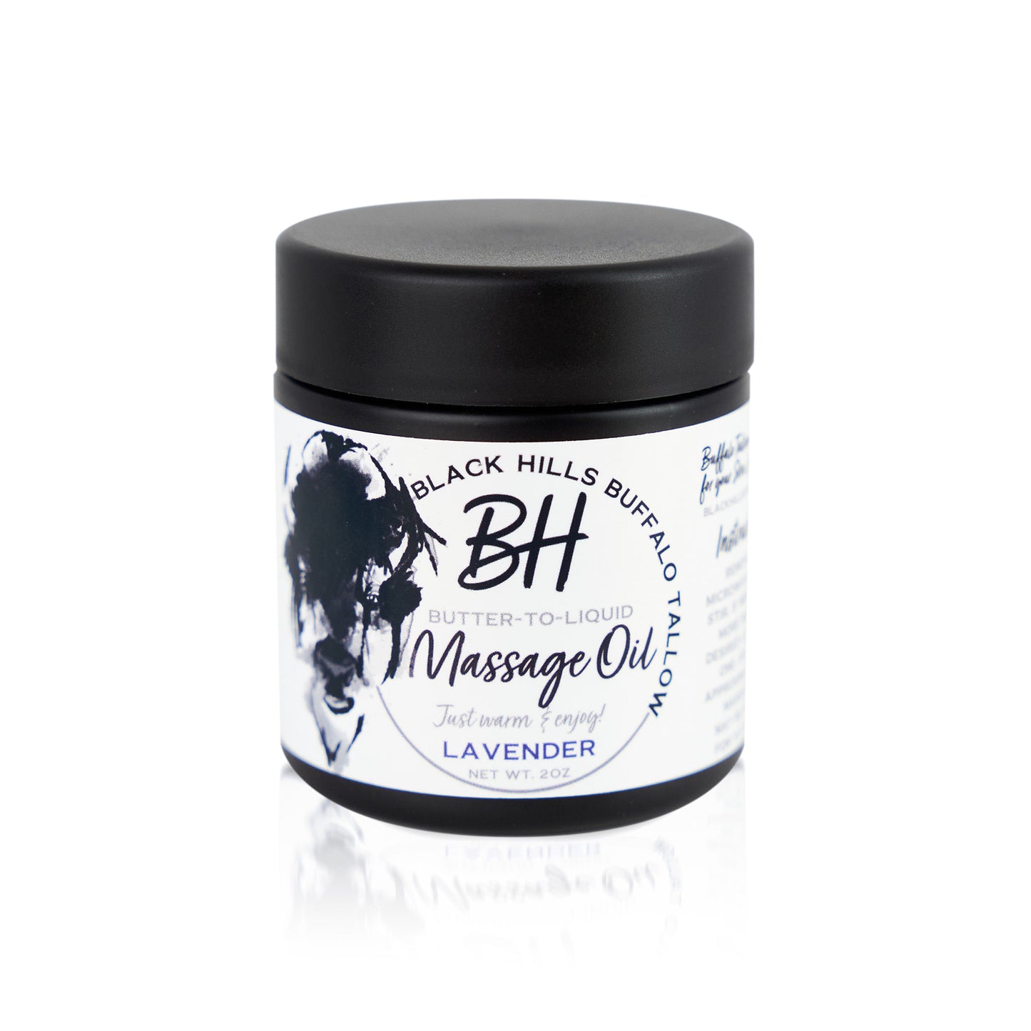 Lavender Buffalo Tallow Massage Oil