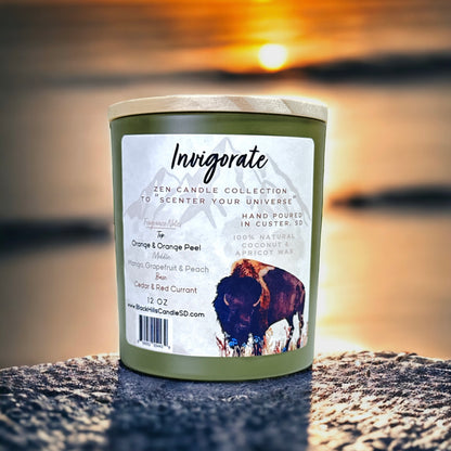 Invigorate Clean Burning Candle