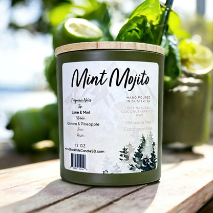 Mint Mojito Clean Burning Candle