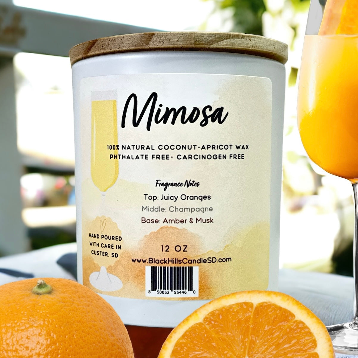 Mimosa Clean Burning Candle