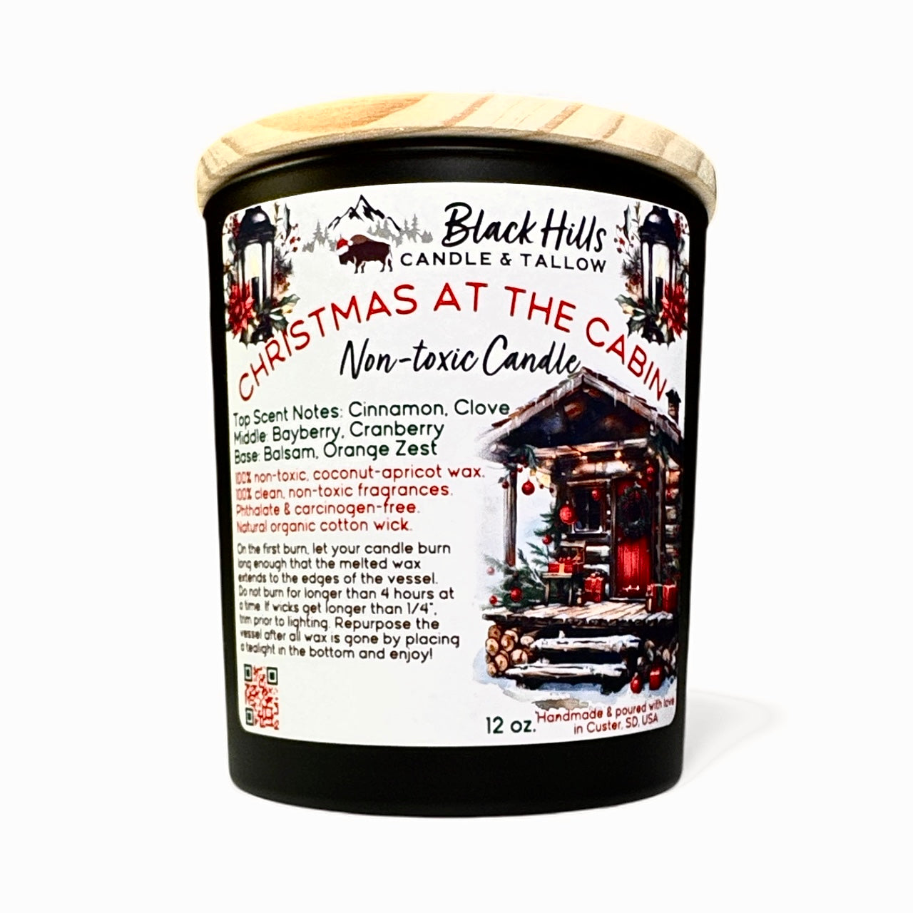 Christmas Cabin Clean-burning Candle