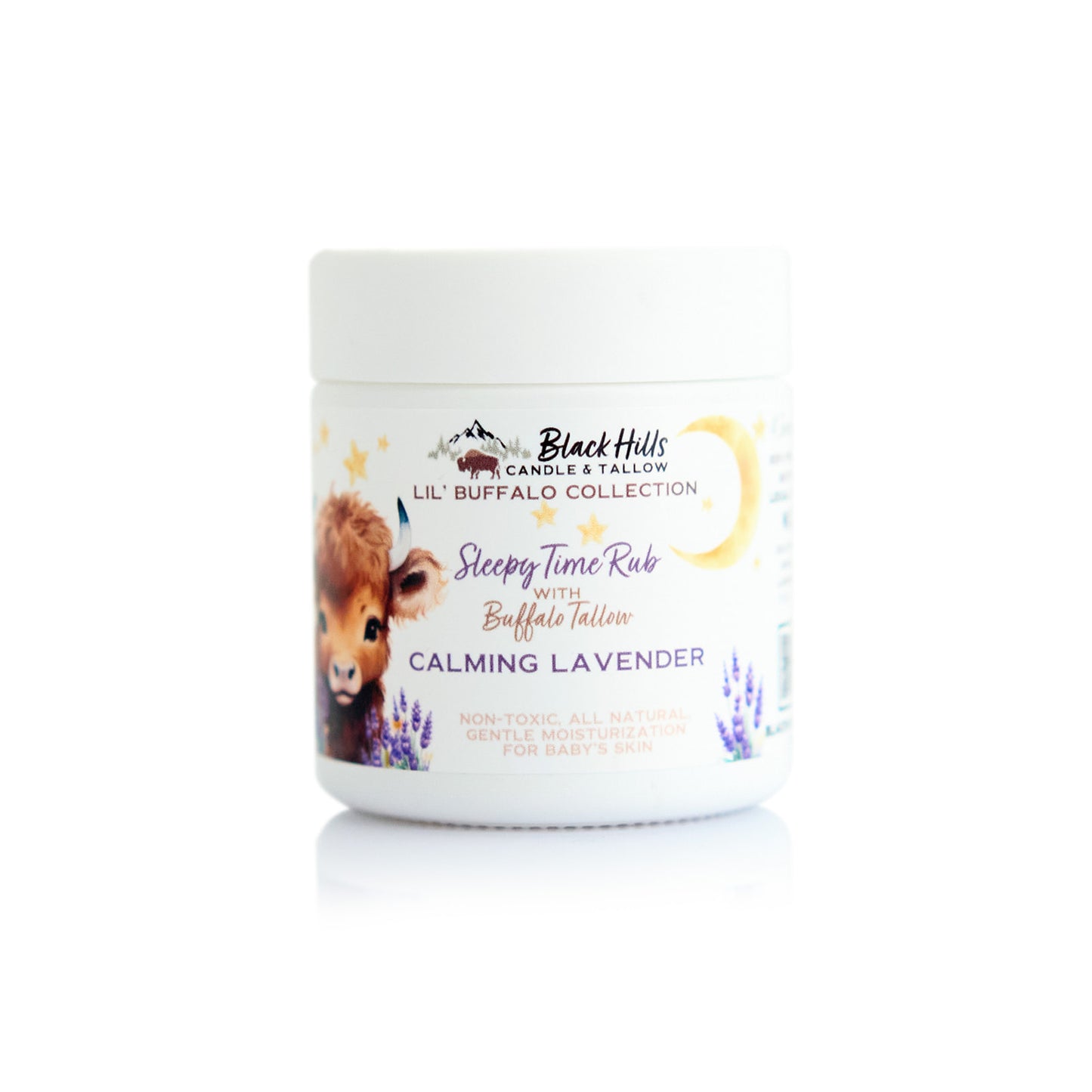 Lil' Buffalo Sleepy Time Rub with Buffalo Tallow & Calming Lavender 2oz