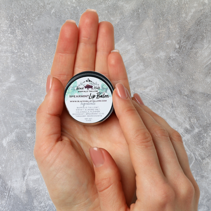 Spearmint Buffalo Tallow Lip Balm