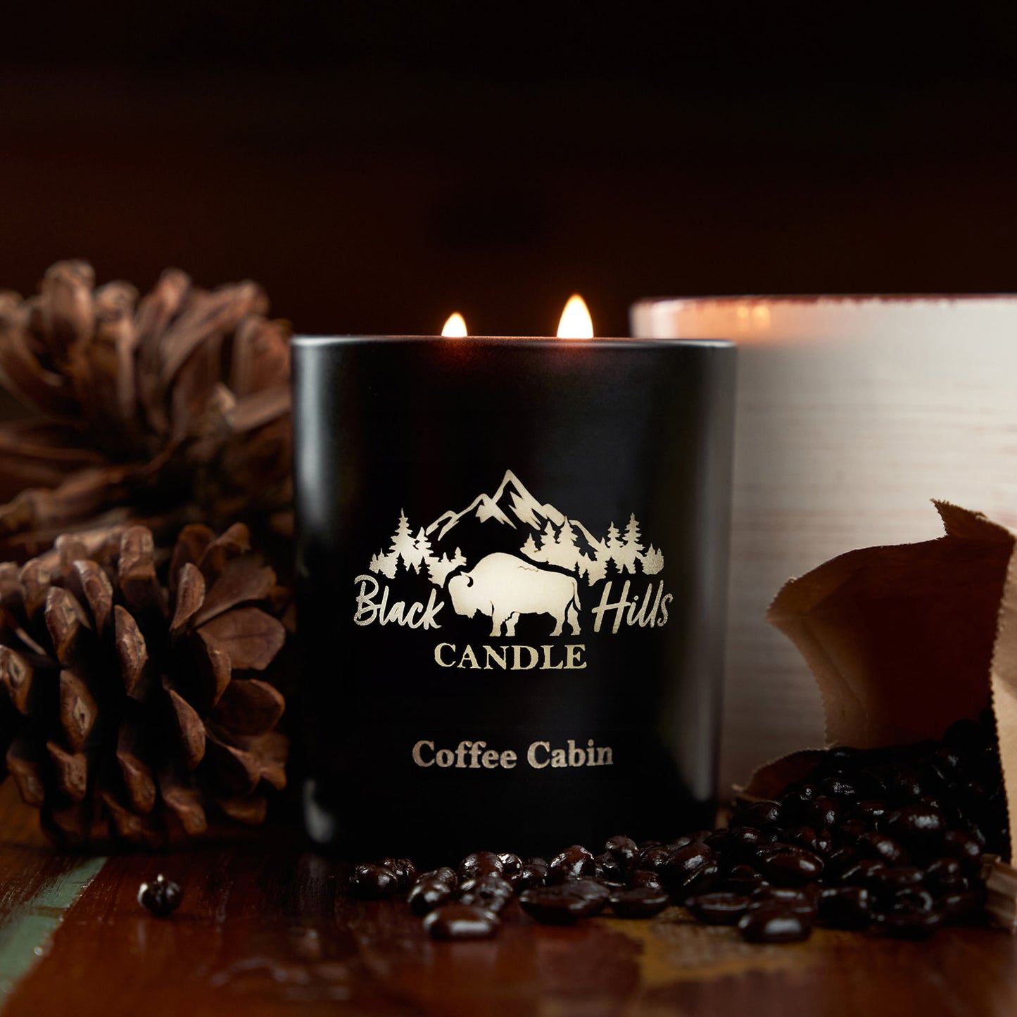 Coffee Cabin Clean-Burning Candle