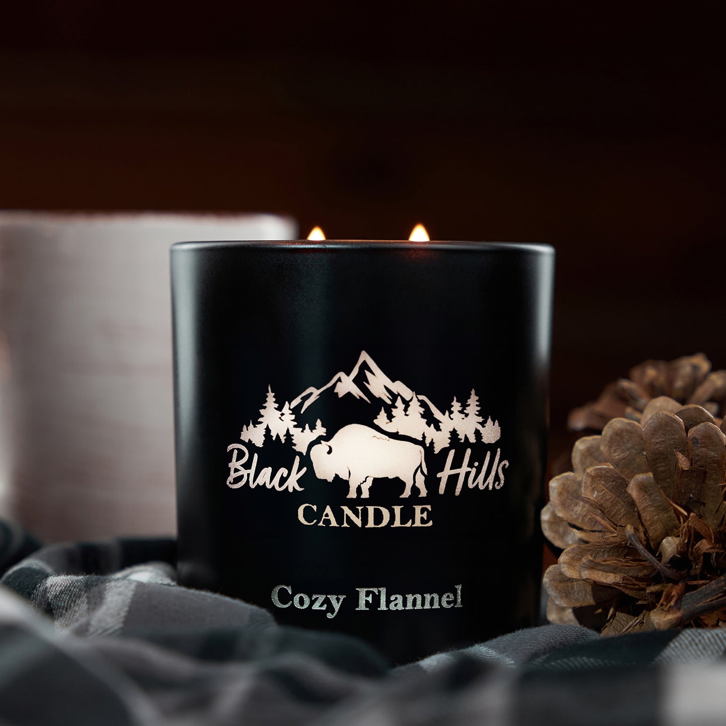 Cozy Flannel Clean-Burning Candle