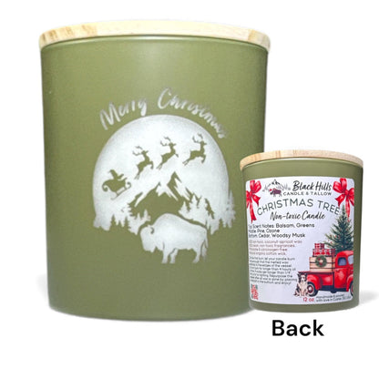 Christmas Tree Clean-burning Candle
