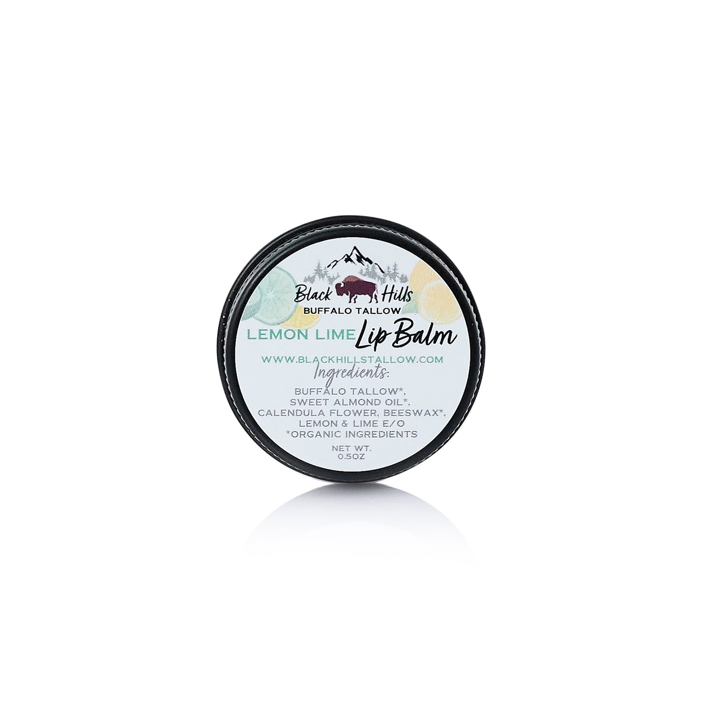 Lemon Lime Buffalo Tallow Lip Balm