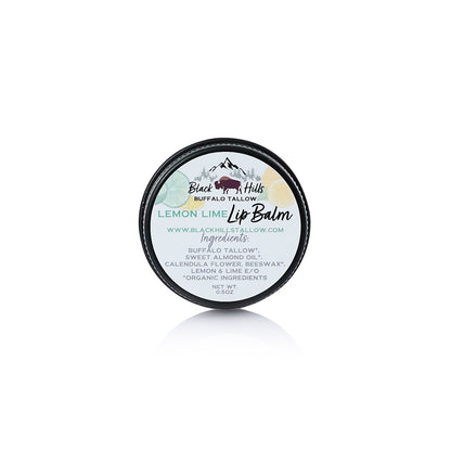 Lemon Lime Buffalo Tallow Lip Balm