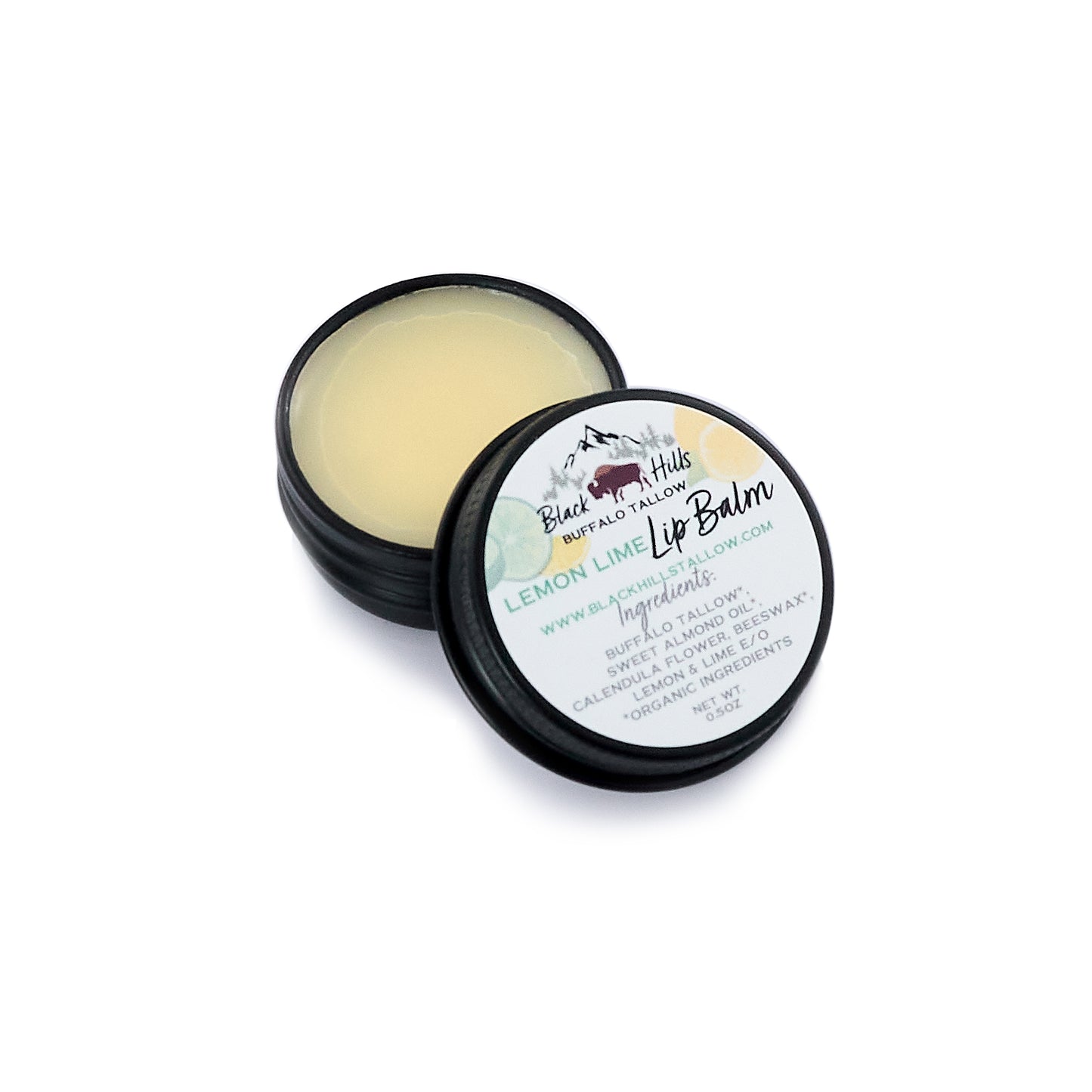 Lemon Lime Buffalo Tallow Lip Balm