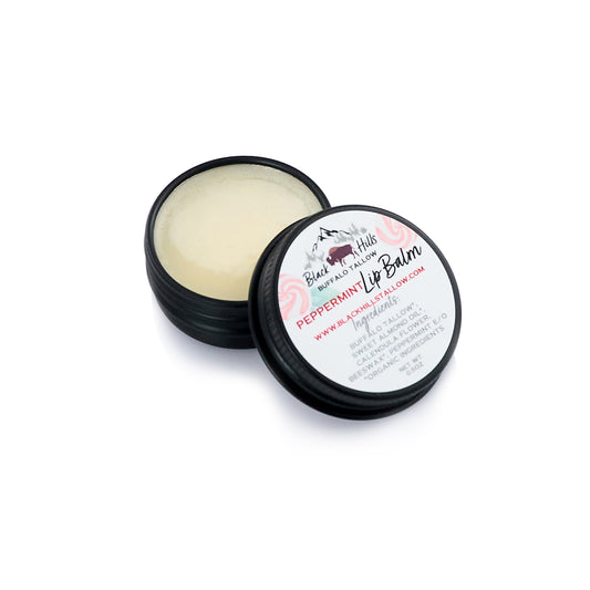 Peppermint Buffalo Tallow Lip Balm