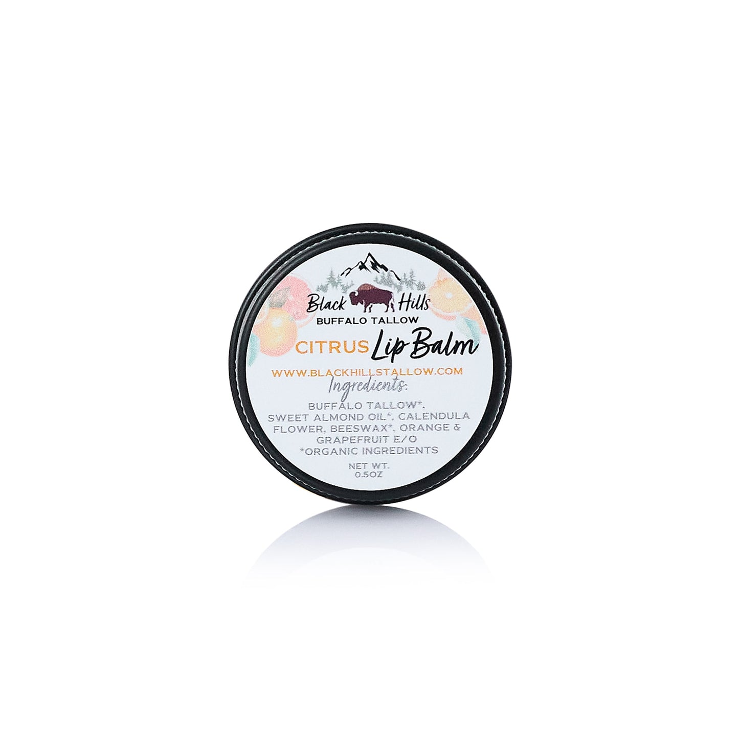 Citrus Buffalo Tallow Lip Balm