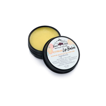 Citrus Buffalo Tallow Lip Balm