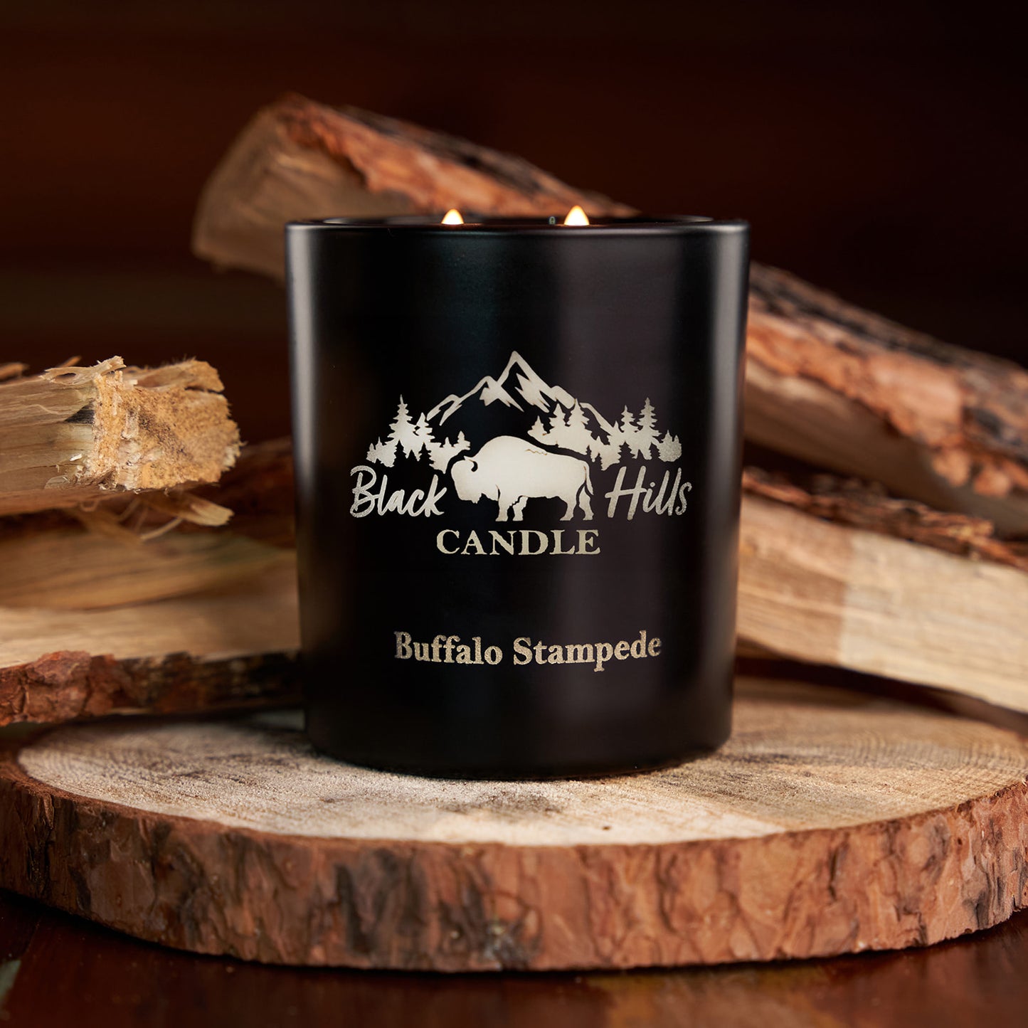 Buffalo Stampede Clean Burning Candle