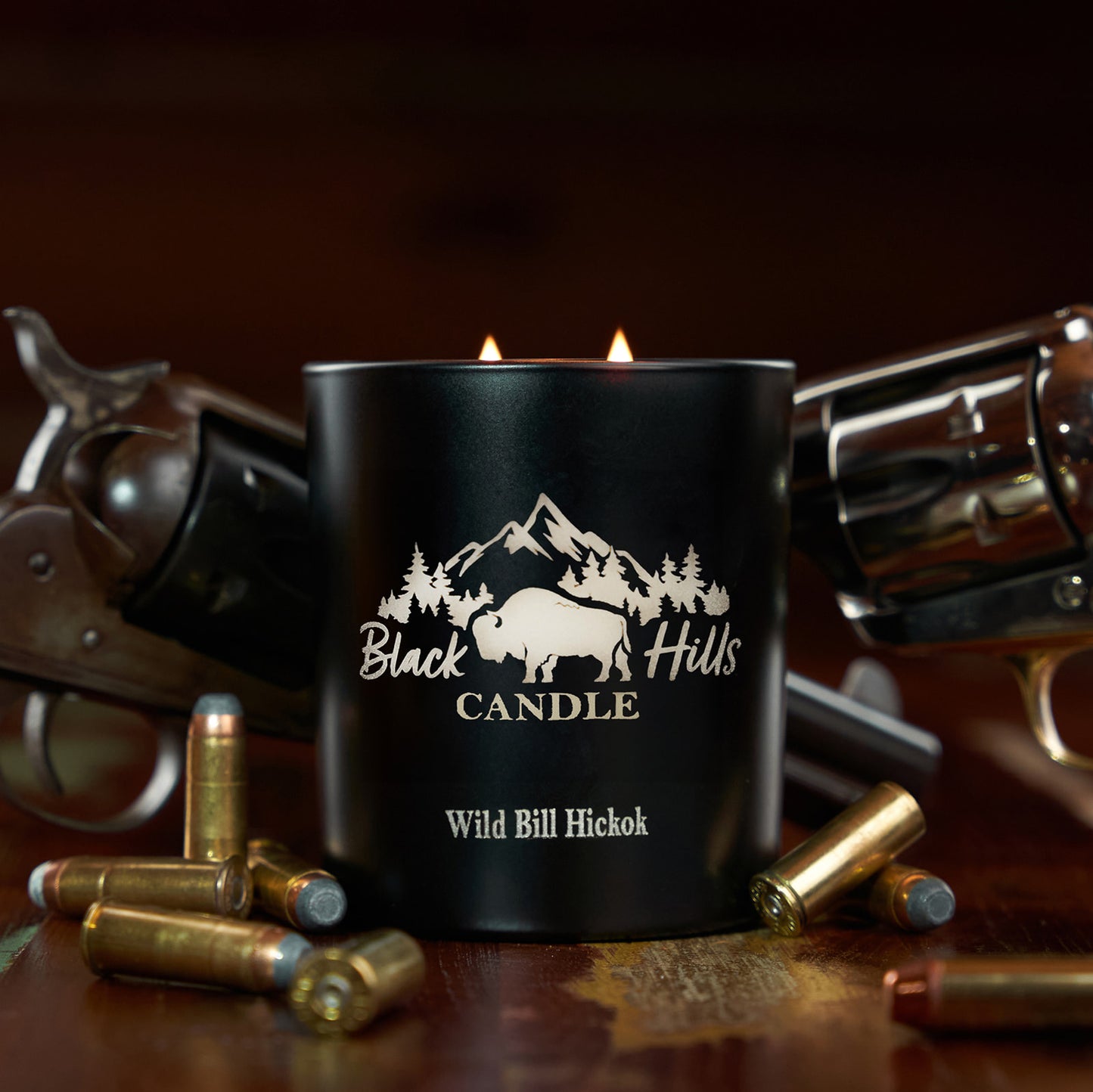 Wild Bill Hickok Clean-Burning Candle