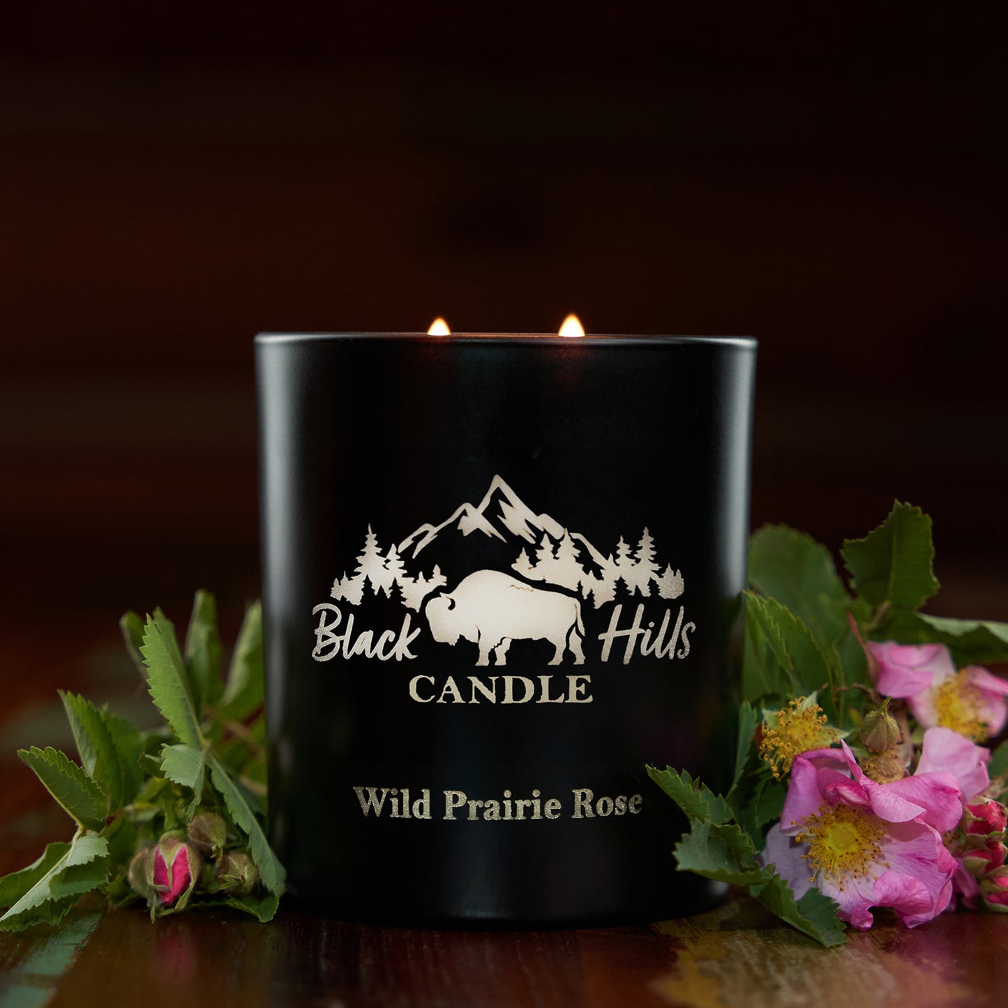 Wild Prairie Rose Clean-Burning Candle